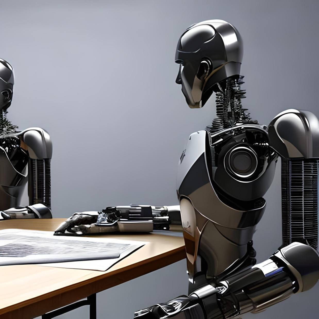 A group of people in 1800s—era clothes discussing a heated political issue.